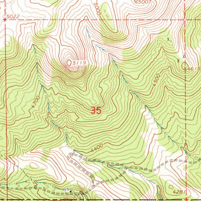 United States Geological Survey West Butte, OR (1967, 24000-Scale) digital map