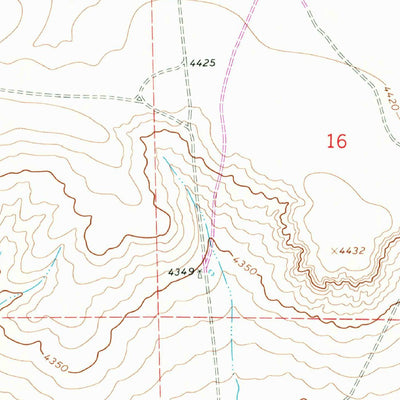 United States Geological Survey West Camp, NM (1966, 24000-Scale) digital map