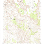 United States Geological Survey West Canyon Creek, AZ (1985, 24000-Scale) digital map
