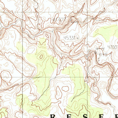 United States Geological Survey West Canyon Creek, AZ (1985, 24000-Scale) digital map