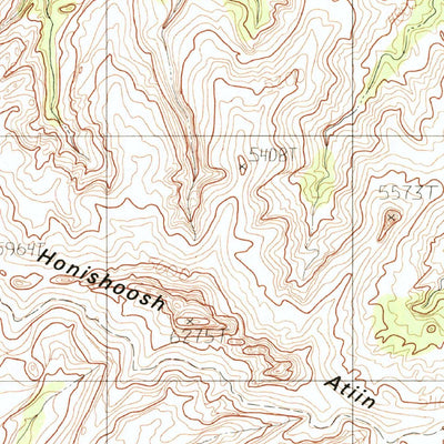 United States Geological Survey West Canyon Creek, AZ (1985, 24000-Scale) digital map