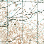 United States Geological Survey West Carlsbad, NM (1943, 62500-Scale) digital map
