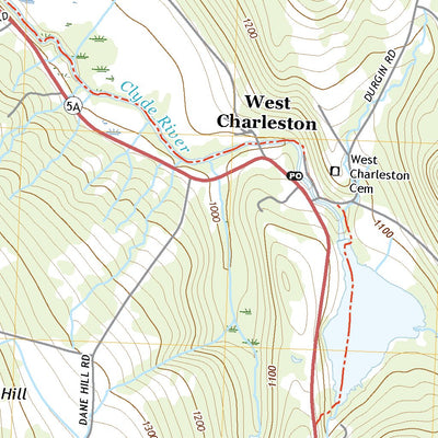 United States Geological Survey West Charleston, VT (2021, 24000-Scale) digital map