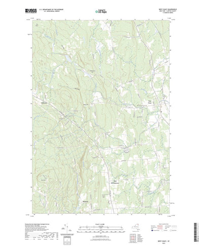 United States Geological Survey West Chazy, NY (2023, 24000-Scale) digital map