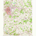 United States Geological Survey West Chester, PA (1954, 24000-Scale) digital map