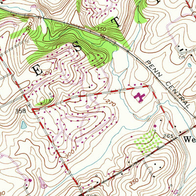 United States Geological Survey West Chester, PA (1954, 24000-Scale) digital map