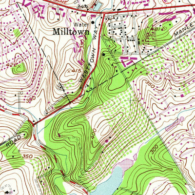 United States Geological Survey West Chester, PA (1954, 24000-Scale) digital map