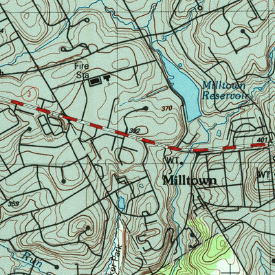 United States Geological Survey West Chester, PA (1996, 24000-Scale) digital map