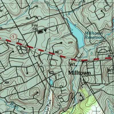 United States Geological Survey West Chester, PA (1997, 24000-Scale) digital map