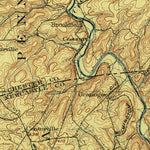 United States Geological Survey West Chester, PA-DE (1904, 62500-Scale) digital map