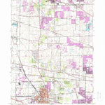 United States Geological Survey West Chicago, IL (1962, 24000-Scale) digital map