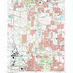 United States Geological Survey West Chicago, IL (1993, 24000-Scale) digital map