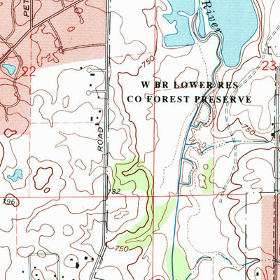 United States Geological Survey West Chicago, IL (1993, 24000-Scale) digital map