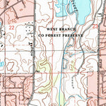 United States Geological Survey West Chicago, IL (1998, 24000-Scale) digital map