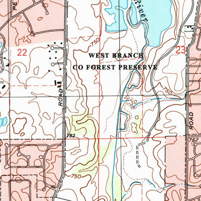 United States Geological Survey West Chicago, IL (1998, 24000-Scale) digital map