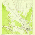 United States Geological Survey West Columbia, TX (1952, 24000-Scale) digital map