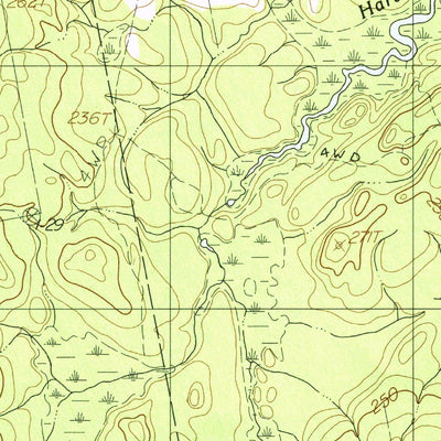 United States Geological Survey West Corinth, ME (1981, 24000-Scale) digital map