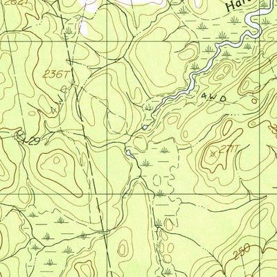 United States Geological Survey West Corinth, ME (1981, 24000-Scale) digital map