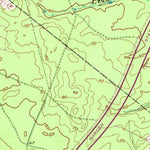 United States Geological Survey West Creek, NJ (1951, 24000-Scale) digital map
