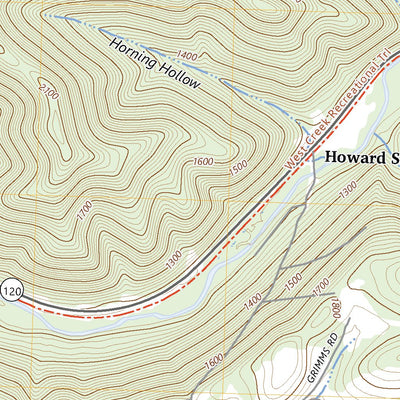 United States Geological Survey West Creek, PA (2023, 24000-Scale) digital map