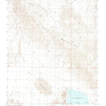 United States Geological Survey West Cronise Lake, CA (1986, 24000-Scale) digital map