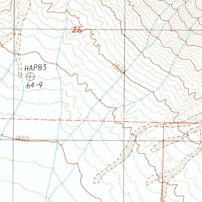United States Geological Survey West Cronise Lake, CA (1986, 24000-Scale) digital map