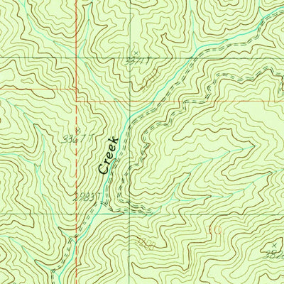 United States Geological Survey West Dennis, ID (1985, 24000-Scale) digital map