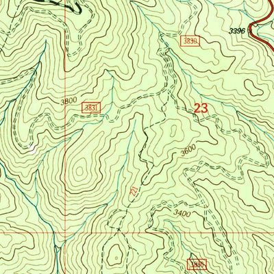 United States Geological Survey West Dennis, ID (1994, 24000-Scale) digital map