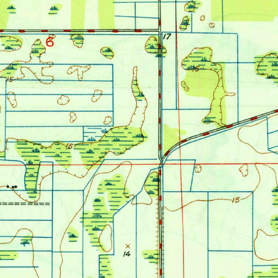 United States Geological Survey West Dixie Bend, FL (1949, 24000-Scale) digital map