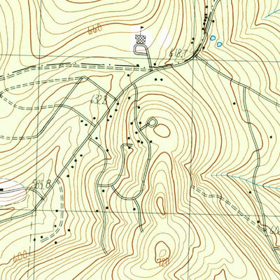 United States Geological Survey West Dover, VT (1986, 24000-Scale) digital map