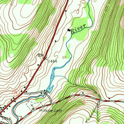 United States Geological Survey West Eaton, NY (1943, 24000-Scale) digital map