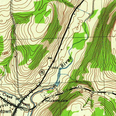 United States Geological Survey West Eaton, NY (1944, 31680-Scale) digital map