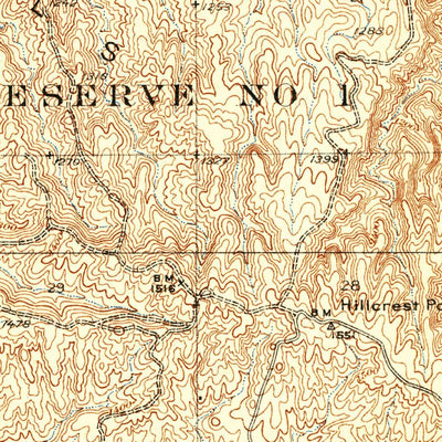 United States Geological Survey West Elk Hills, CA (1932, 31680-Scale) digital map