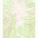 United States Geological Survey West Elk Peak, CO (1965, 24000-Scale) digital map