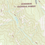 United States Geological Survey West Elk Peak SW, CO (2022, 24000-Scale) digital map