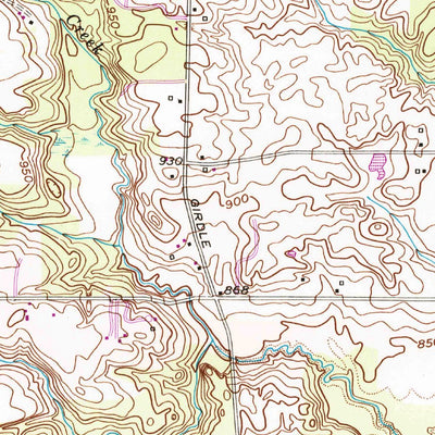 United States Geological Survey West Farmington, OH (1952, 24000-Scale) digital map