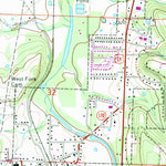 United States Geological Survey West Fork, AR (1973, 24000-Scale) digital map