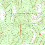 United States Geological Survey West Fork, AR (1973, 24000-Scale) digital map