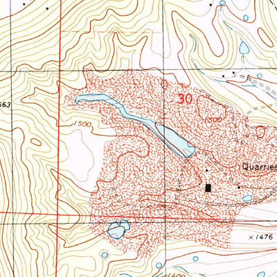 United States Geological Survey West Fork, AR (1994, 24000-Scale) digital map