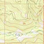 United States Geological Survey West Fork Beaver Creek, MT (1964, 24000-Scale) digital map