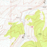 United States Geological Survey West Fork Beaver Creek, MT (1970, 24000-Scale) digital map