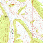 United States Geological Survey West Fork Beaver Creek, MT (1970, 24000-Scale) digital map