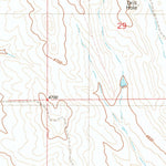 United States Geological Survey West Fork Buffalo Creek, WY (1982, 24000-Scale) digital map