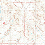 United States Geological Survey West Fork Buffalo Creek, WY (1982, 24000-Scale) digital map