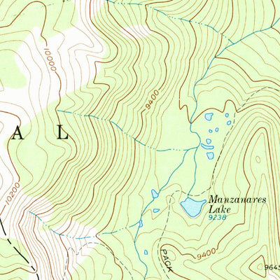 United States Geological Survey West Fork Lake, CO (1962, 24000-Scale) digital map