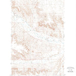 United States Geological Survey West Fork NE, MT (1973, 24000-Scale) digital map