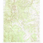 United States Geological Survey West Fork Rio Brazos, NM-CO (1983, 24000-Scale) digital map