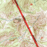United States Geological Survey West Fork Rio Brazos, NM-CO (1995, 24000-Scale) digital map