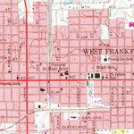 United States Geological Survey West Frankfort, IL (1963, 24000-Scale) digital map