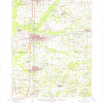 United States Geological Survey West Frankfort, IL (1963, 62500-Scale) digital map